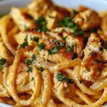 the best Cowboy Butter Chicken Linguine