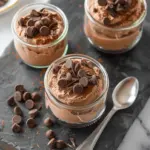 Chocolate Cottage Cheese Mousse Pudding
