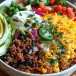 Master The Flavor: Perfect Your Taco Rice Bowl Tonight!