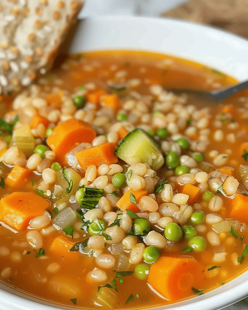 Vegetable Barley Soup: A Hearty Comfort Food Delight