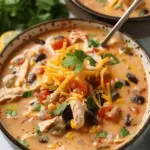 Creamy Chicken Taco Soup