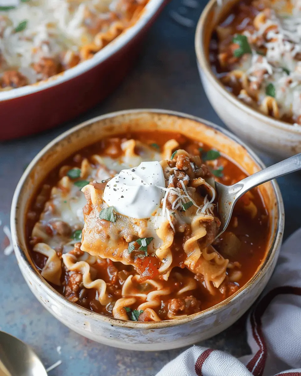 Best Lasagna Soup Recipe: A Cozy Indulgence for Comfort Food Lovers