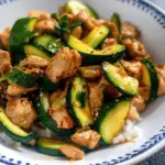 Chicken Zucchini Stir Fry