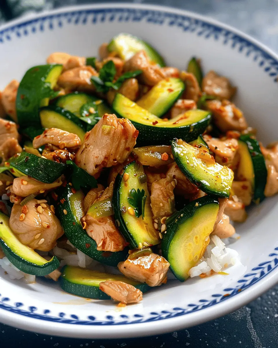 Chicken Zucchini Stir Fry: A Quick and Juicy Delight at Home