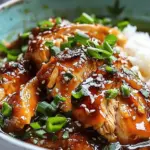 Caramelised Soy Chicken in Garlic Ginger Broth with Rice: An Incredible Comfort Meal