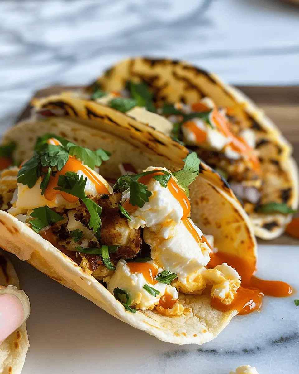 High Protein Cottage Cheese Breakfast Tacos for a Wholesome Start