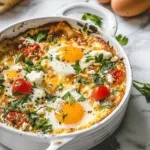 Baked Feta Eggs Recipe