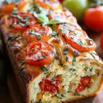 Savory Caprese Bread : A Fresh Italian Bread