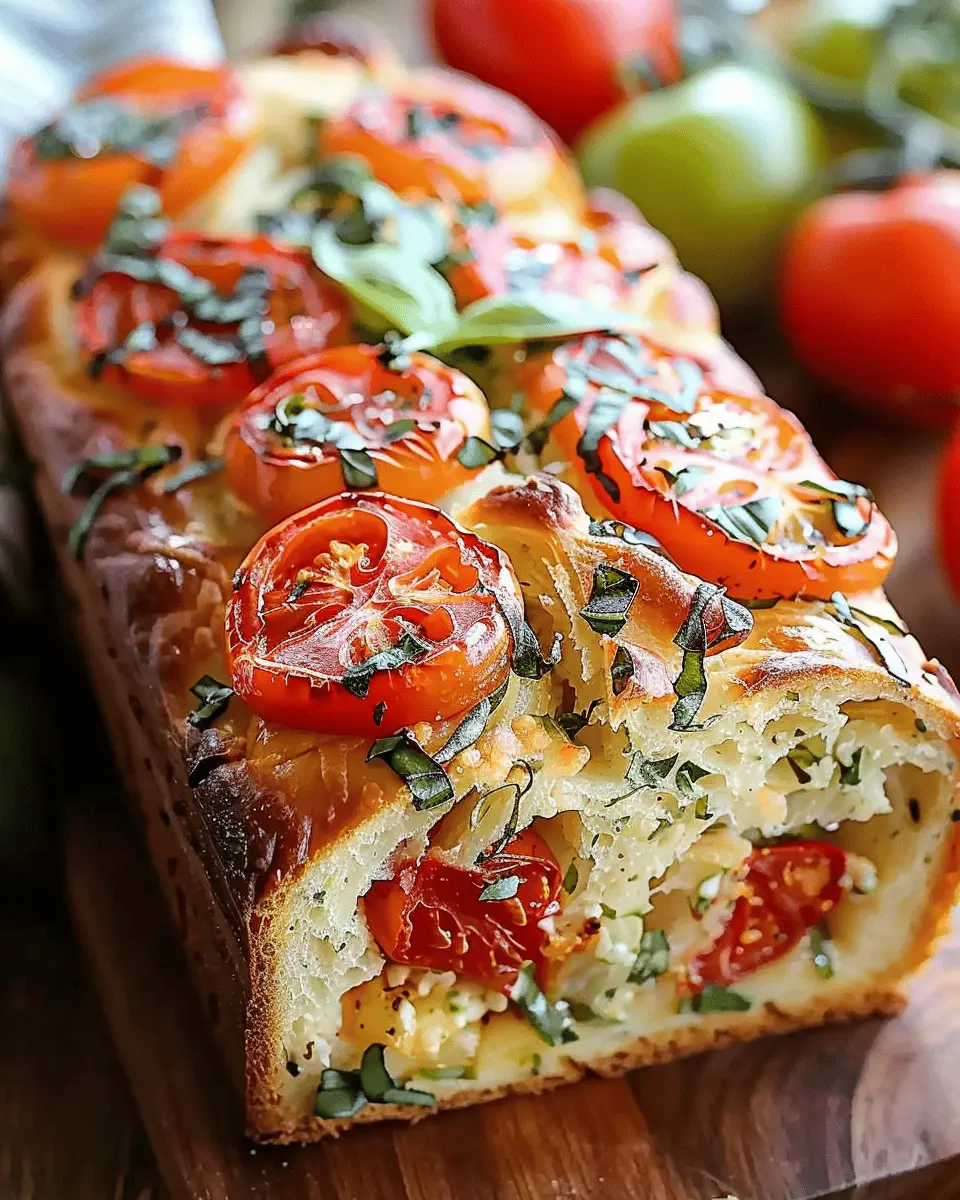 Savory Caprese Bread: The Best Fresh Italian Bread Recipe