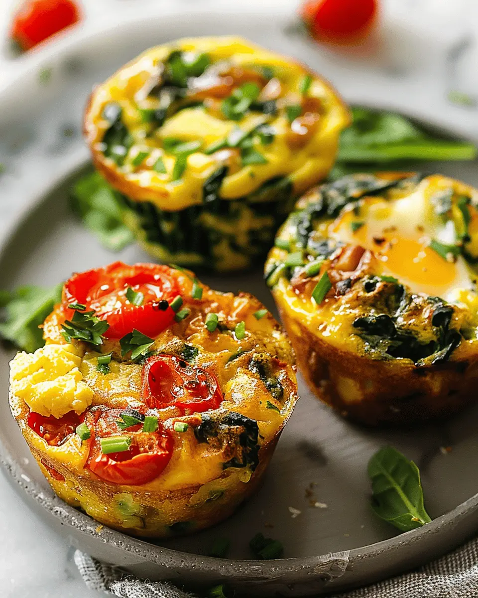 Healthy Egg Muffin Cups: Easy Meal Prep with Turkey Bacon and Chicken Ham