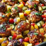 Hawaiian Chicken Sheet Pan