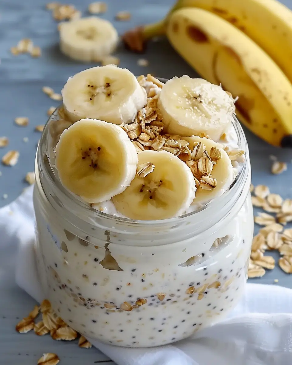 Banana Cream Pie Overnight Oats: The Easy Indulgence You’ll Love