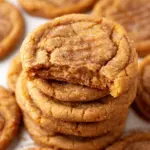 Chewy Pumpkin Snickerdoodle Cookies
