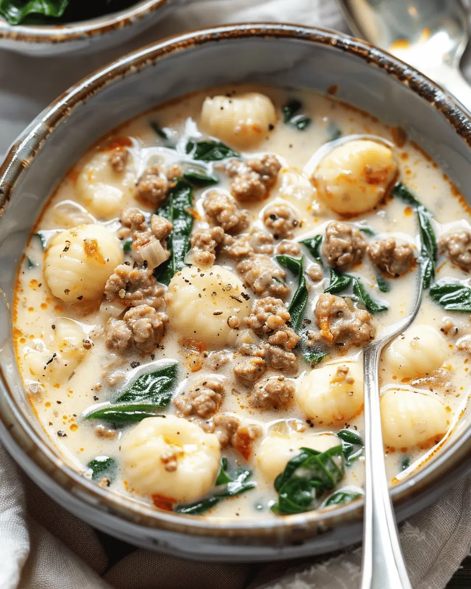 Gnocchi Zuppa Toscana: A Hearty Twist with Turkey Bacon and Chicken Ham