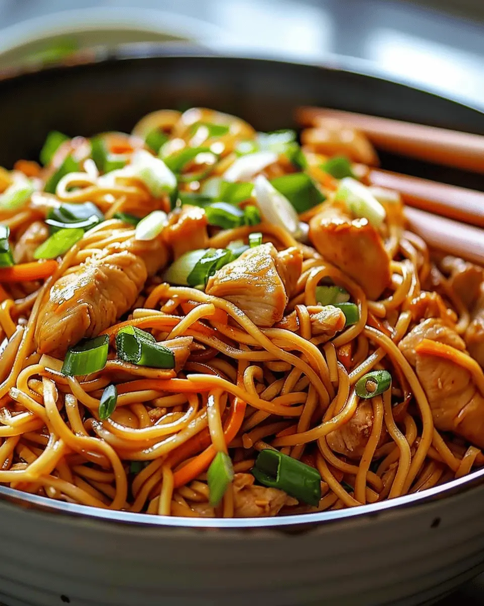 Delicious Chicken Lo Mein Recipe: Easy Meals for Busy Nights