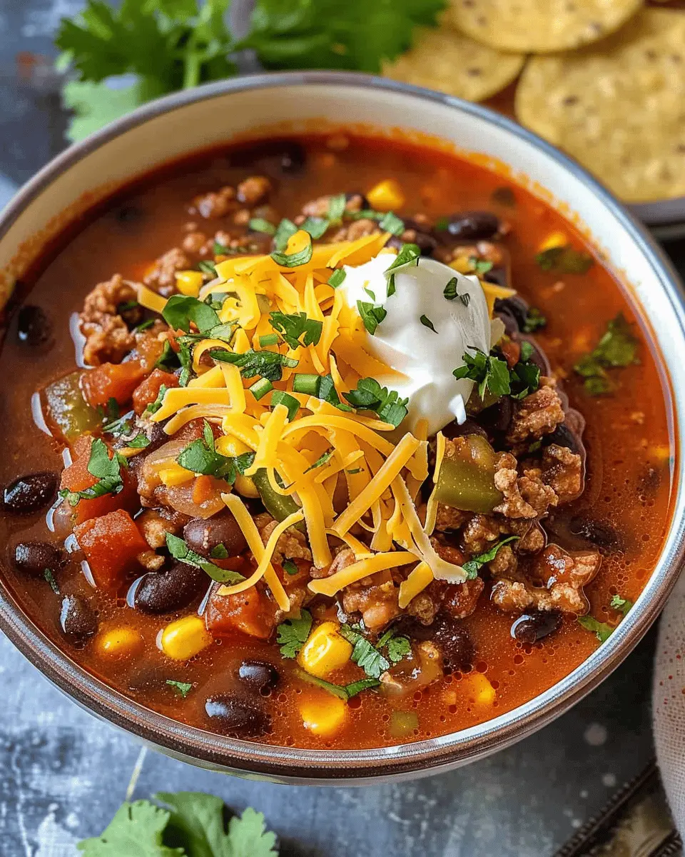 sy Taco Soup: The Easy and Flavorful Way to Ditch Fast Food