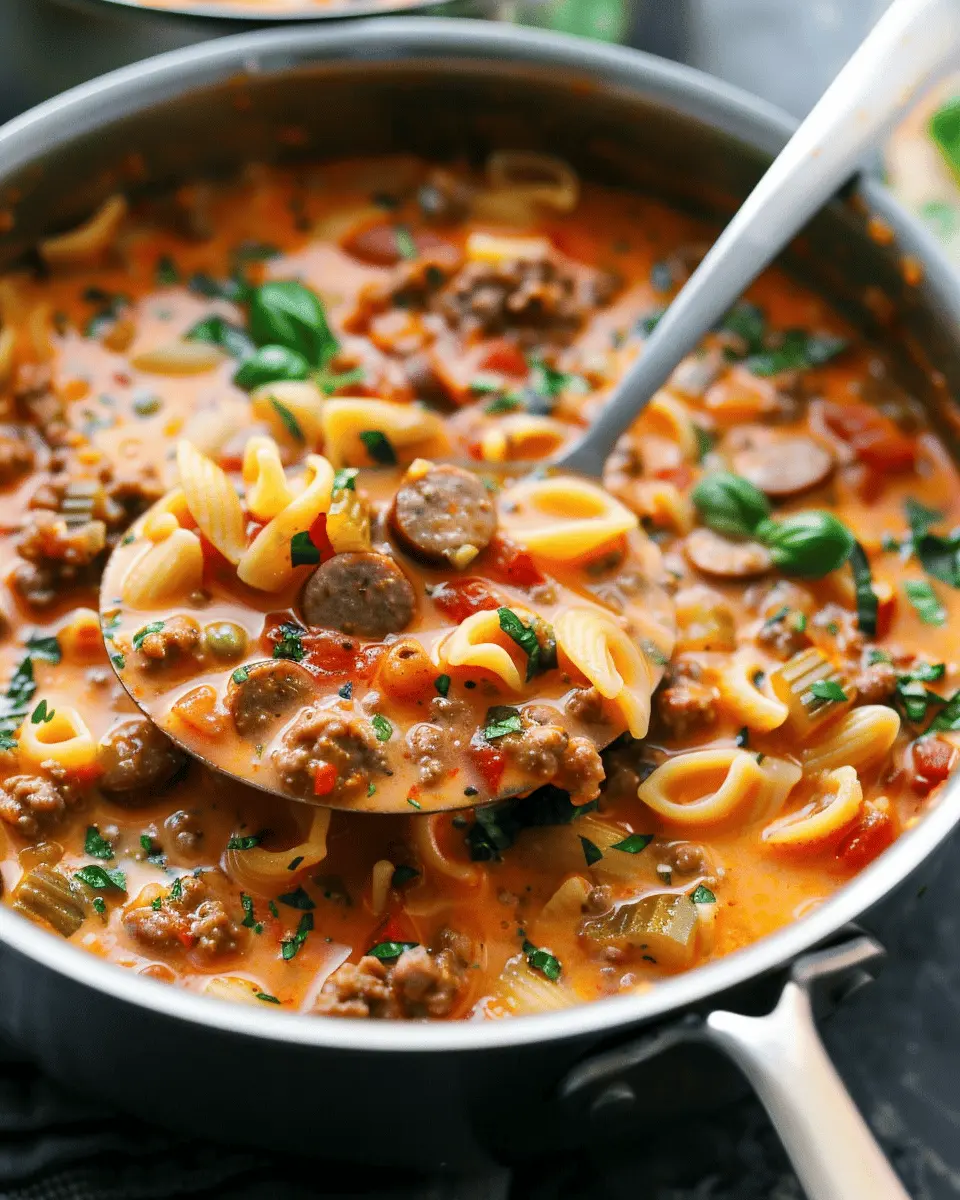 Italian Sausage Pasta Soup: A Cozy, Hearty Delight for All