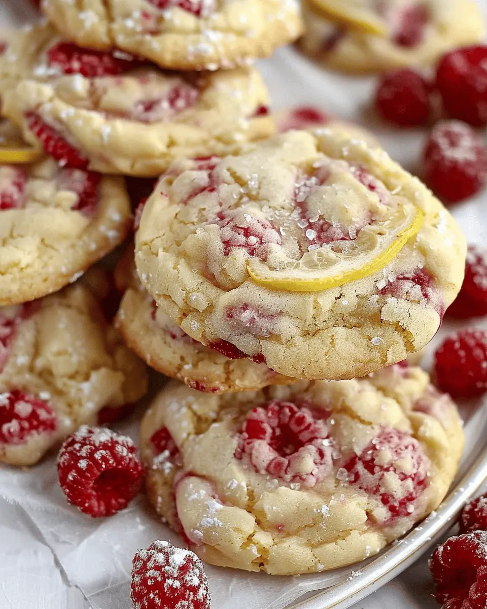 Lemon Raspberry Cookies: The Best Sweet Treat for Home Bakers