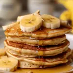 Healthy Banana Oatmeal Pancakes