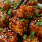 Crispy honey garlic tofu recipe that will amaze you!