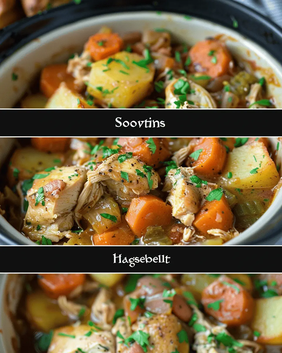 Slow Cooker Chicken Stew Recipe: Easy & Hearty Family Delight