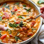 Creamy Tomato White Bean Stew