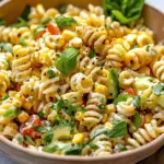 Creamy Street Corn Pasta Salad