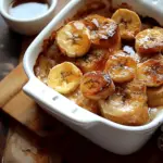 Banana Croissant “French Toast” Casserole