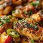Jalapeno Peach Chicken