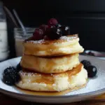 Fluffy Japanese Soufflé Pancakes