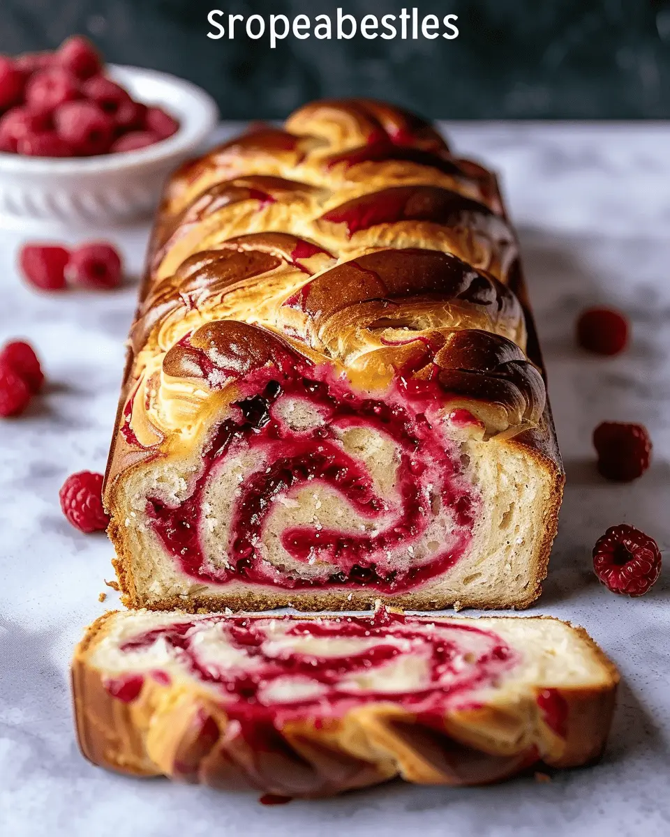 Raspberry Swirl Brioche Loaf Recipe: An Indulgent Homemade Treat