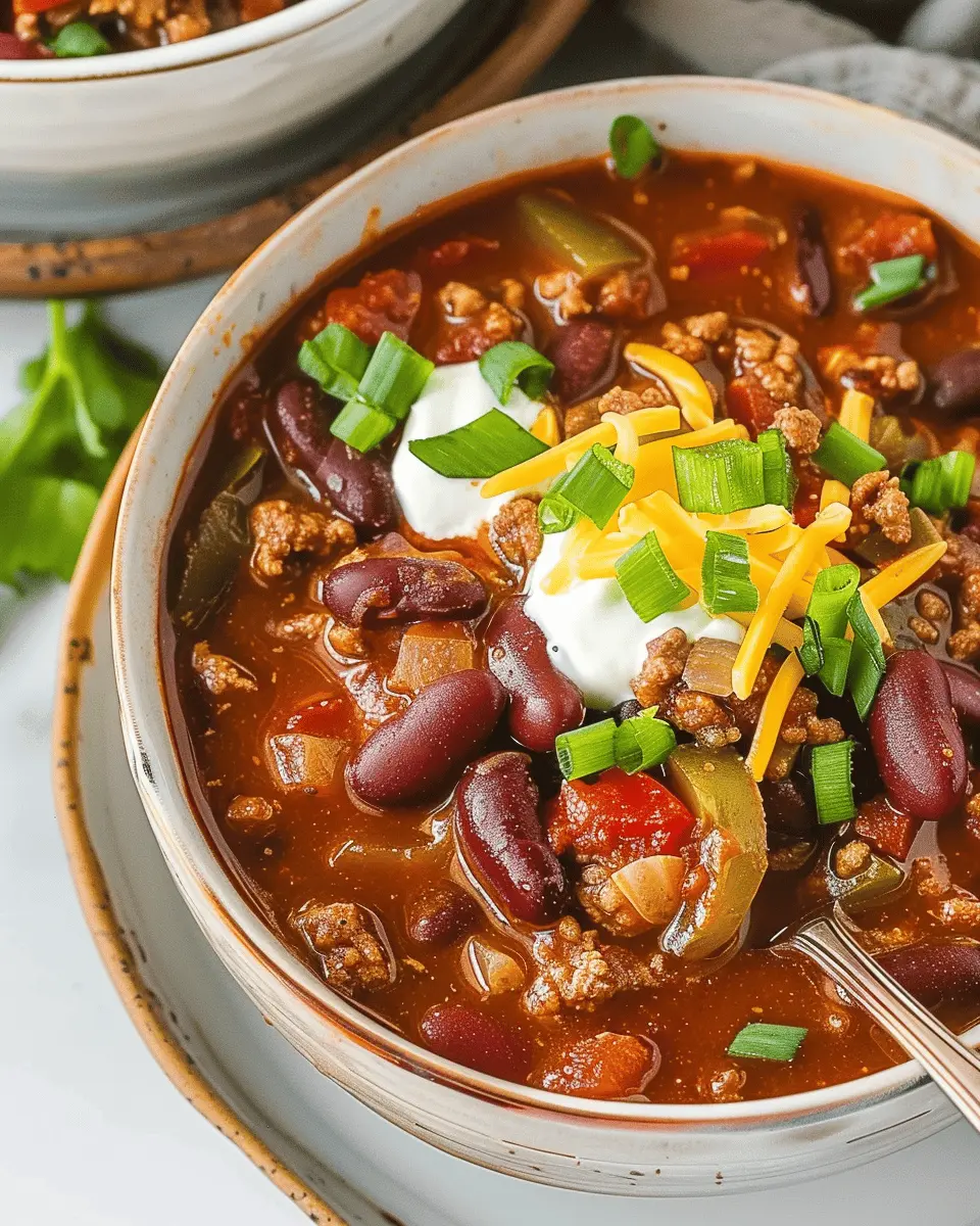 How to Make Homemade Chili: The Best Comfort Food with Turkey Bacon