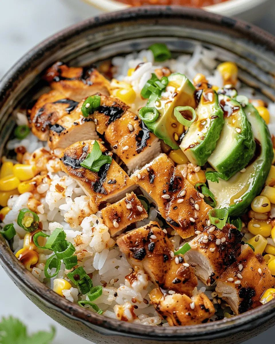 Street Corn Chicken Rice Bowl: Easy, Flavorful Comfort Food