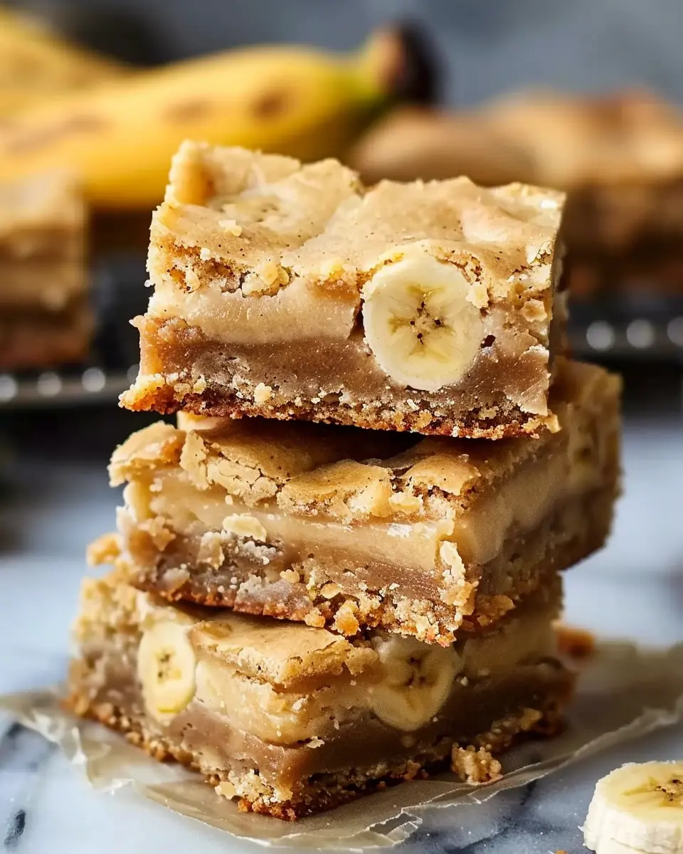 Banana Blondies: 7 Easy Banana Dessert Recipes You’ll Love