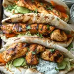 Sheet Pan Chicken Pitas with Herby Ranch