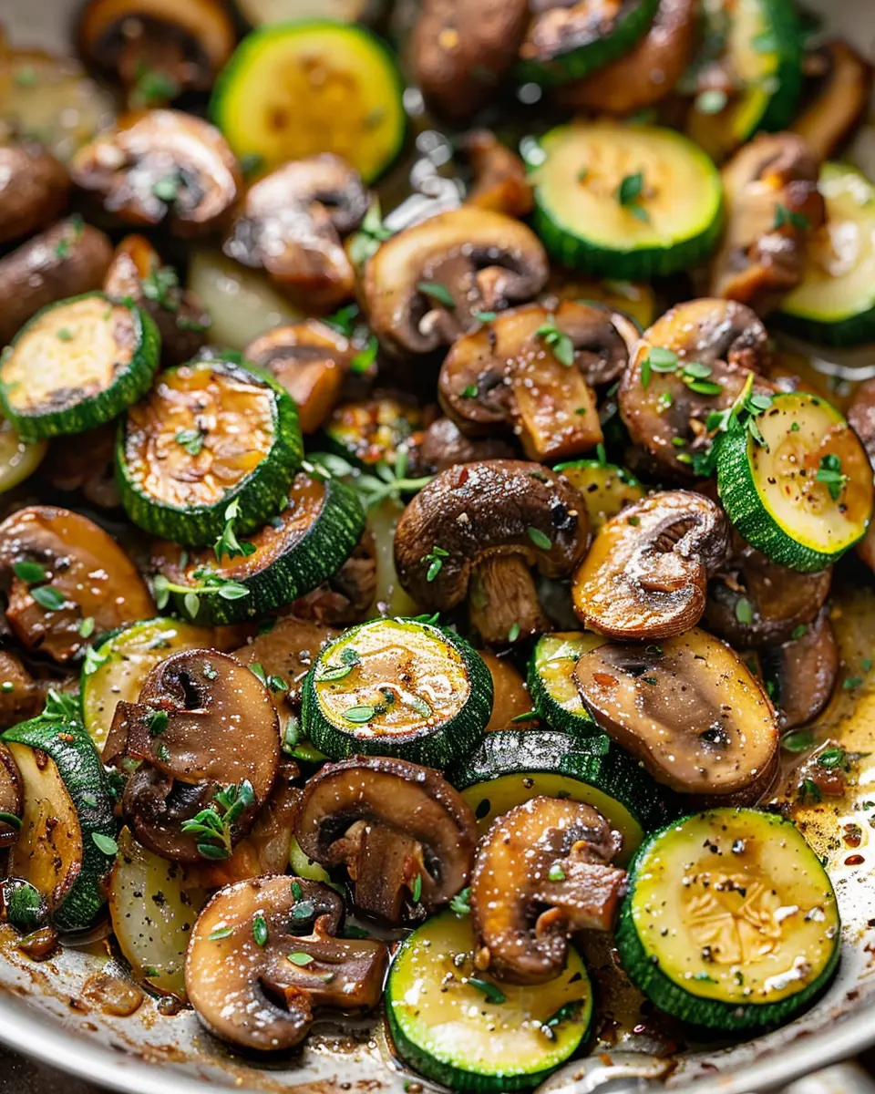 Skillet Zucchini and Mushrooms: A Quick, Delicious Family Side