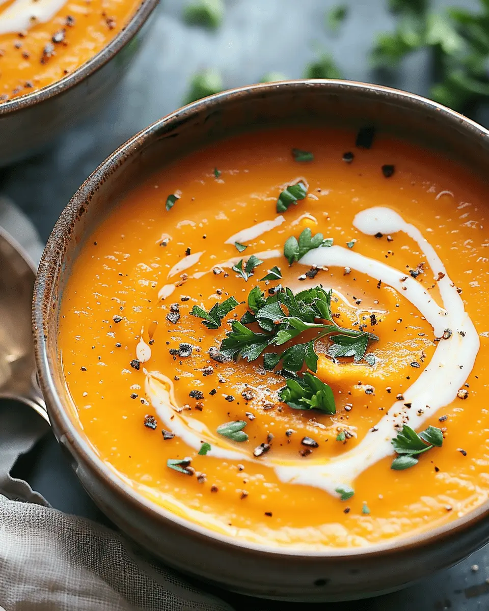 Spicy Butternut Squash Soup: Cozy Sweet Potato Delight