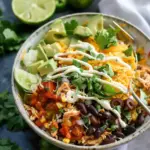 Slow Cooker Chicken Burrito Bowl
