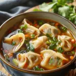 Comforting Potsticker Soup: A Delicious Hug in a Bowl
