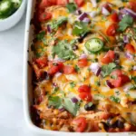 Chicken Burrito Casserole