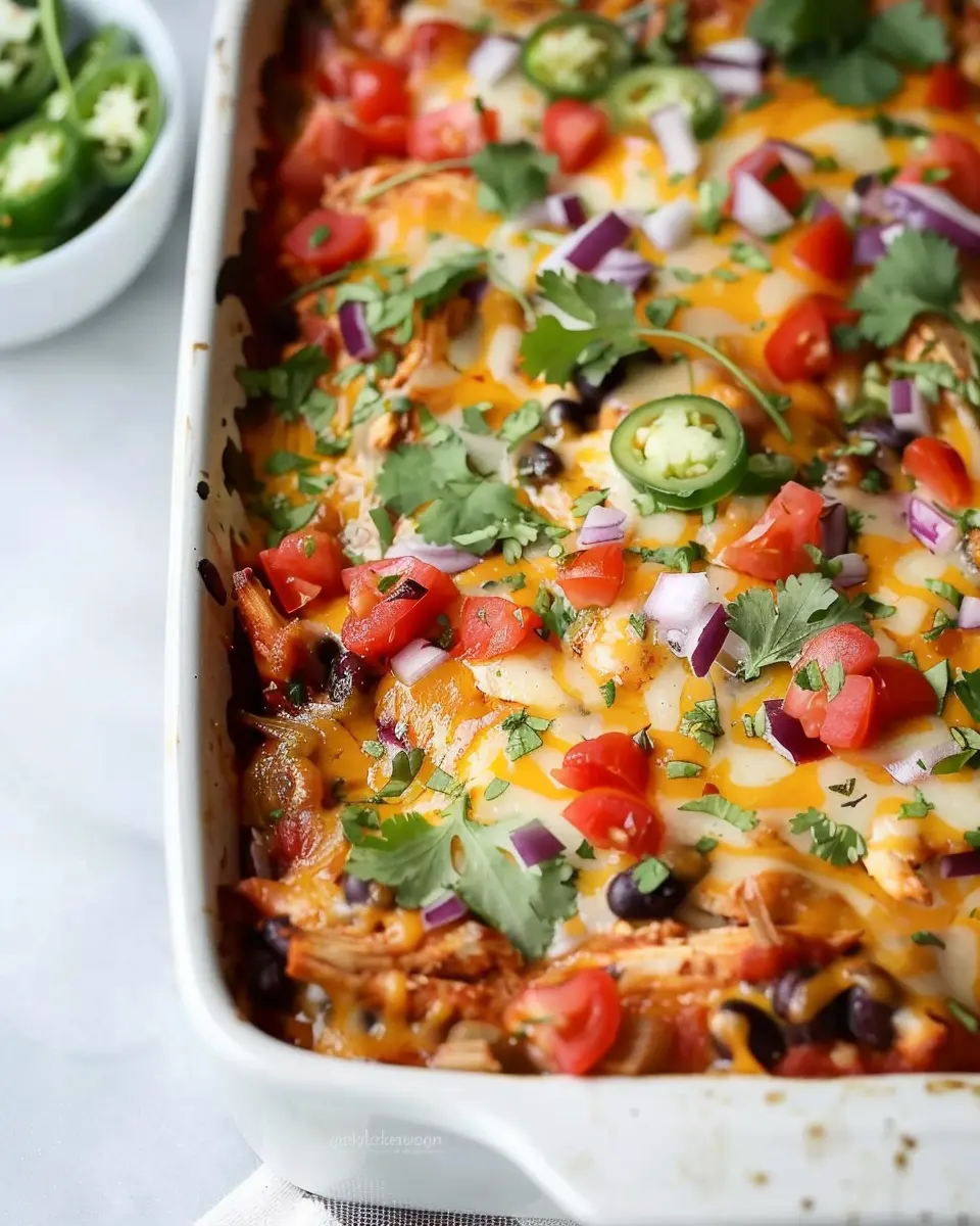 Chicken Burrito Casserole: Easy and Indulgent Family Meal