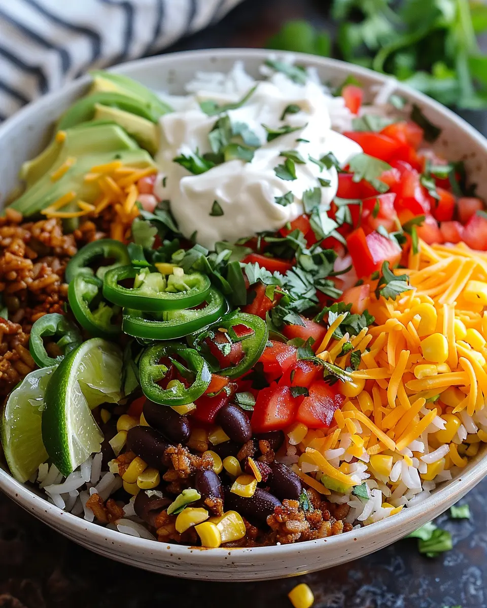 Master the Flavor Taco Rice Bowl: Quick Comfort Food Delight