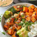 Chicken & Sweet Potato Rice Bowl
