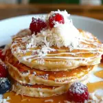 Coconut Cream Pancakes