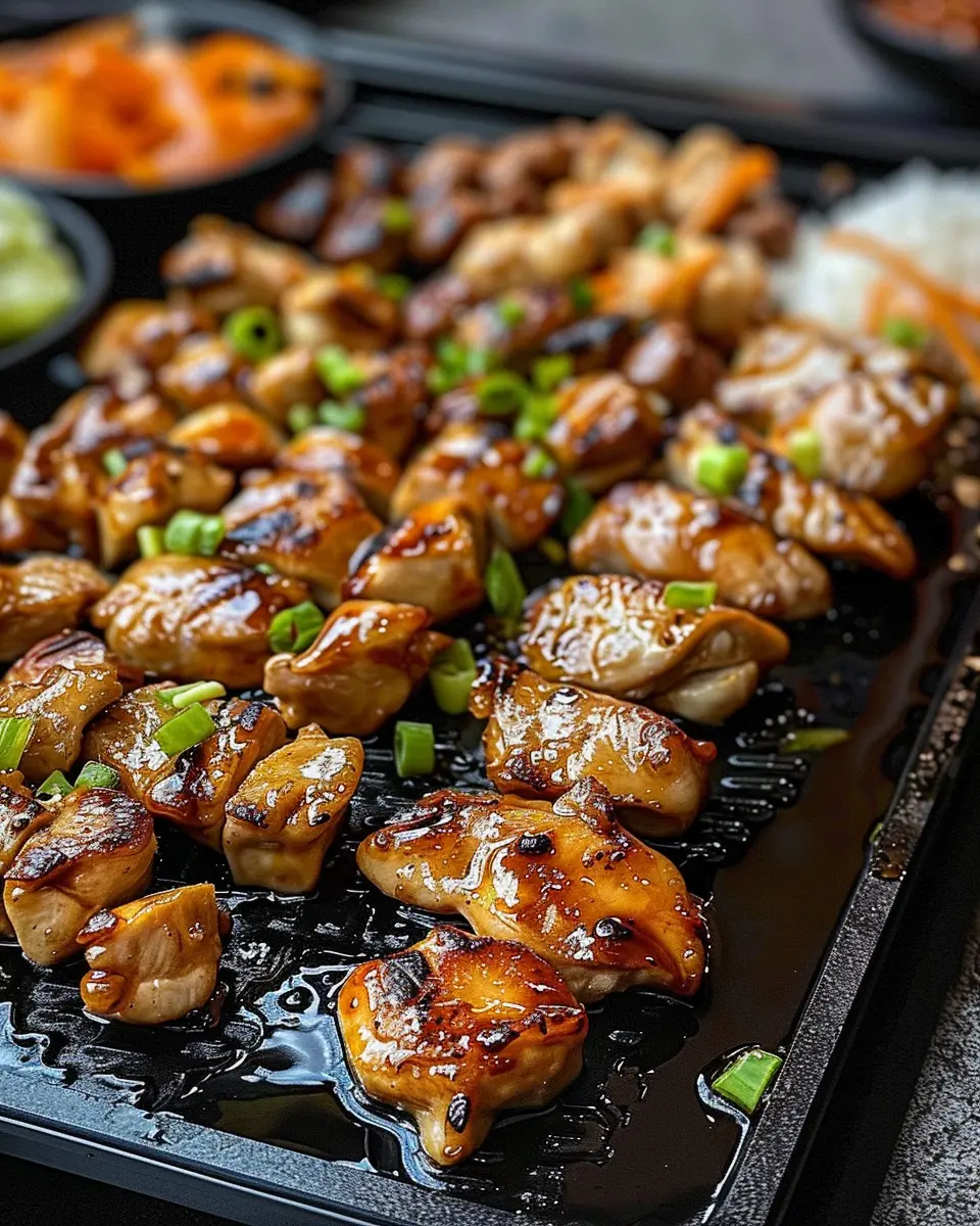 Blackstone Griddle Hibachi Chicken Feast: Easy and Delicious Recipe