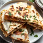 Turkey and Cheese Quasadilla