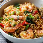 High-Protein Shrimp Stir Fry with Noodles (Quick & Easy)
